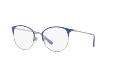 Image of Vogue VO4108 Bifocal Prescription Eyeglasses 323-49 - Blue/Silver Frame