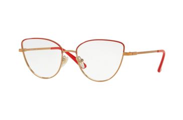 Image of Vogue VO4109 Bifocal Prescription Eyeglasses, 53mm, Rose Gold/Red, VO4109-5100-53-BI