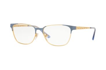 Image of Vogue VO4119 Eyeglass Frames 5105-51 - Gold/Brushed Light Blue