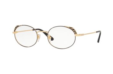 Image of Vogue VO4132 Prescription Eyeglasses, 48mm, Gold/Black, VO4132-280-48-SV