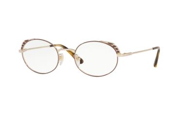 Image of Vogue VO4132 Prescription Eyeglasses, 48mm, Pale Gold/Brown, VO4132-5021-48-SV