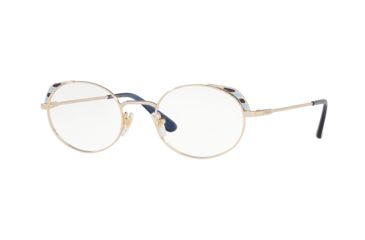 Image of Vogue VO4132 Prescription Eyeglasses, 48mm, Pale Gold, VO4132-848-48-SV