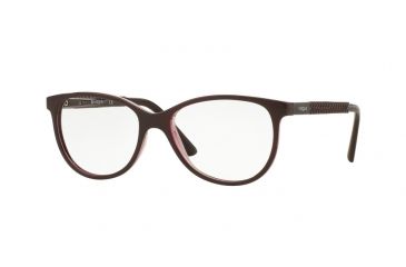 Image of Vogue VO5030 Bifocal Prescription Eyeglasses 2262-51 - Top Bordeaux/transparent Pink Frame