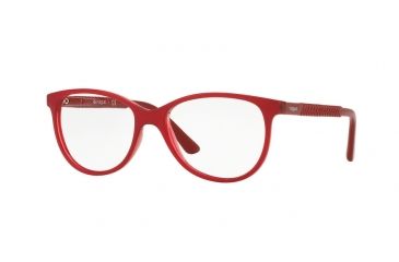 Image of Vogue VO5030 Bifocal Prescription Eyeglasses 2470-53 - Top Red/red Transparent Frame