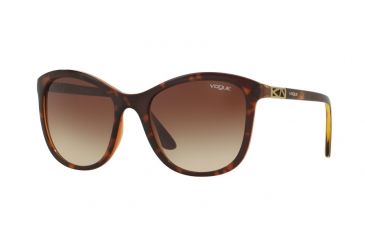 Image of Vogue VO5033S Bifocal Prescription Sunglasses VO5033S-238613-54 - Lens Diameter 54 mm, Frame Color Top Dk Havana/lt Brown Transp