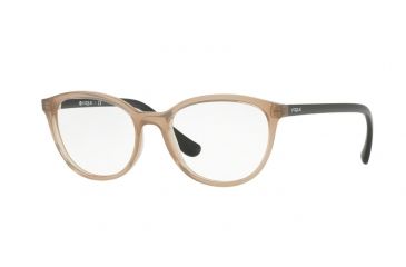 Image of Vogue VO5037 Eyeglass Frames 2490-53 - Transparent Brown Frame