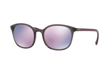 Image of Vogue VO5051S Single Vision Prescription Sunglasses VO5051S-19055R-52 - Lens Diameter 52 mm, Frame Color Opal Grey