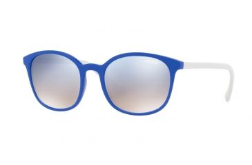 Image of Vogue VO5051S Single Vision Prescription Sunglasses VO5051S-25407B-52 - Lens Diameter 52 mm, Frame Color Blue