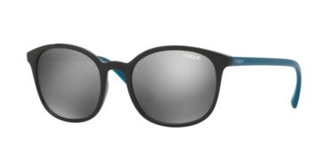 Image of Vogue VO5051SF Single Vision Prescription Sunglasses VO5051SF-W44-6G-52 - Lens Diameter 52 mm, Frame Color Black