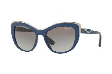 Image of Vogue VO5054S Single Vision Prescription Sunglasses VO5054S-241648-53 - Lens Diameter 53 mm, Frame Color Bluette