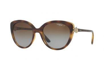 Image of Vogue VO5060S Single Vision Prescription Sunglasses VO5060S-W656T5-53 - Lens Diameter 53 mm, Frame Color Havana