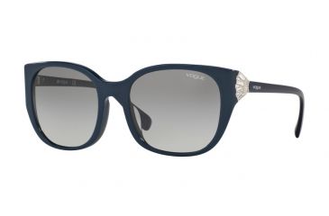 Image of Vogue VO5061BF Single Vision Prescription Sunglasses VO5061BF-244611-55 - Lens Diameter 55 mm, Frame Color Blue