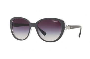 Image of Vogue VO5092SB Bifocal Prescription Sunglasses VO5092SB-246736-53 - Lens Diameter 53 mm, Frame Color Top Opal Grey/serigraphy