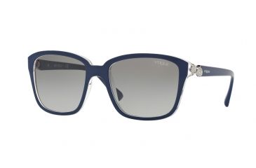 Image of Vogue VO5093SB Single Vision Prescription Sunglasses VO5093SB-246611-54 - Lens Diameter 54 mm, Frame Color Top Blue/serigraphy