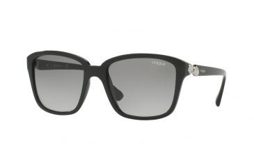 Image of Vogue VO5093SB Single Vision Prescription Sunglasses VO5093SB-W44-11-54 - Lens Diameter 54 mm, Frame Color Black