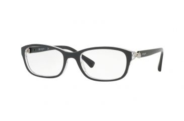 Image of Vogue VO5094B Eyeglass Frames 2467-52 - Top Opal Grey/serigraphy Frame