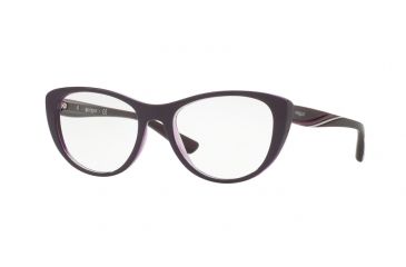 Image of Vogue VO5102 Progressive Prescription Eyeglasses 2409-51 - Top Violet/violet Transp Frame
