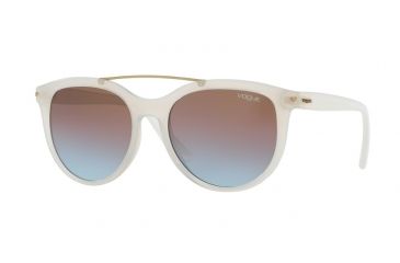 Image of Vogue VO5134S Single Vision Prescription Sunglasses VO5134S-253248-55 - Lens Diameter 55 mm, Frame Color Opal Ice