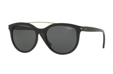 Image of Vogue VO5134S Single Vision Prescription Sunglasses VO5134S-W44-87-55 - Lens Diameter 55 mm, Frame Color Black