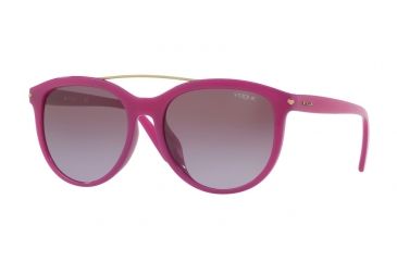 Image of Vogue VO5134SF Progressive Prescription Sunglasses VO5134SF-25318H-57 - Lens Diameter 57 mm, Frame Color Opal Violet