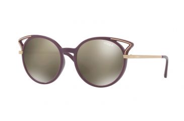 Image of Vogue VO5136S Single Vision Prescription Sunglasses VO5136S-25395A-52 - Lens Diameter 52 mm, Frame Color Violet