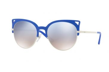 Image of Vogue VO5137S Progressive Prescription Sunglasses VO5137S-25407B-55 - Lens Diameter 55 mm, Frame Color Blue