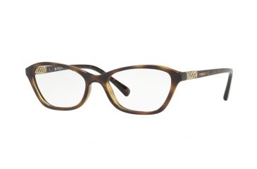 Image of Vogue VO5139B Single Vision Prescription Eyeglasses W656-52 - Dark Havana Frame
