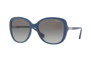 Image of Vogue VO5154SB Single Vision Prescription Sunglasses VO5154SB-241611-56 - Lens Diameter 56 mm, Frame Color Bluette