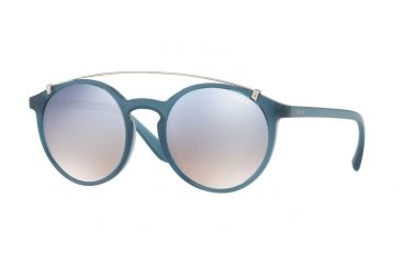 Image of Vogue VO5161S Single Vision Prescription Sunglasses VO5161S-25347B-51 - Lens Diameter 51 mm, Frame Color Opal Light Blue