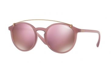 Image of Vogue VO5161S Single Vision Prescription Sunglasses VO5161S-25355R-51 - Lens Diameter 51 mm, Frame Color Opal Pink