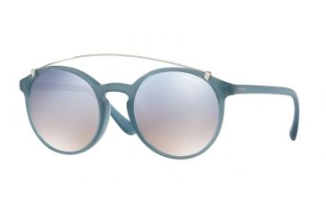 Image of Vogue VO5161SF Single Vision Prescription Sunglasses VO5161SF-25417B-53 - Lens Diameter 53 mm, Frame Color Opal Azure