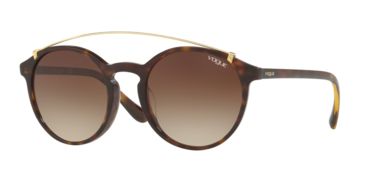 Image of Vogue VO5161SF Single Vision Prescription Sunglasses VO5161SF-W65613-53 - Lens Diameter 53 mm, Frame Color Dark Havana