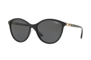 Image of Vogue VO5165S Single Vision Prescription Sunglasses VO5165S-W44-87-55 - Lens Diameter 55 mm, Frame Color Black