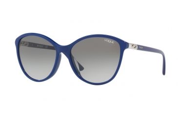 Image of Vogue VO5165SF Single Vision Prescription Sunglasses VO5165SF-257411-57 - Lens Diameter 57 mm, Frame Color Blue
