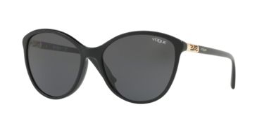 Image of Vogue VO5165SF Single Vision Prescription Sunglasses VO5165SF-W44-87-57 - Lens Diameter 57 mm, Frame Color Black