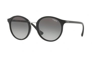 Image of Vogue VO5166S Single Vision Prescription Sunglasses VO5166S-W44-11-51 - Lens Diameter 51 mm, Frame Color Black