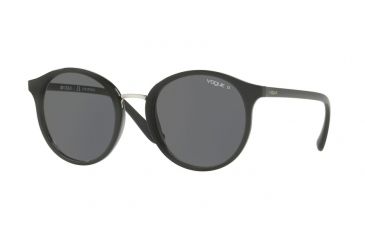 Image of Vogue VO5166S Single Vision Prescription Sunglasses VO5166S-W44-81-51 - Lens Diameter 51 mm, Frame Color Black
