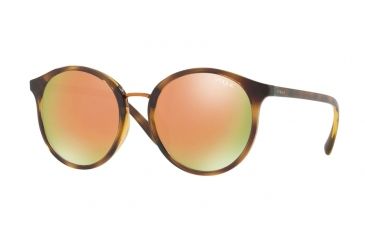 Image of Vogue VO5166S Single Vision Prescription Sunglasses VO5166S-W6565R-51 - Lens Diameter 51 mm, Frame Color Dark Havana