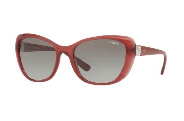 Image of Vogue VO5194SB Progressive Prescription Sunglasses VO5194SB-261211-57 - Lens Diameter 57 mm, Frame Color Opla Red