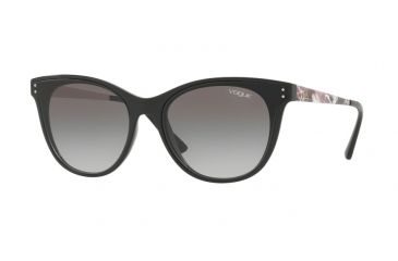 Image of Vogue VO5205S Single Vision Prescription Sunglasses VO5205S-W44-11-62 - Lens Diameter 62 mm, Frame Color Black