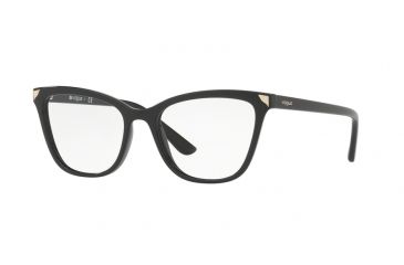 Image of Vogue VO5206 Single Vision Prescription Eyeglasses W44-51 - Black Frame