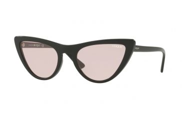 Image of Vogue VO5211SF Single Vision Prescription Sunglasses VO5211SF-W44-5-54 - Lens Diameter 54 mm, Frame Color Black