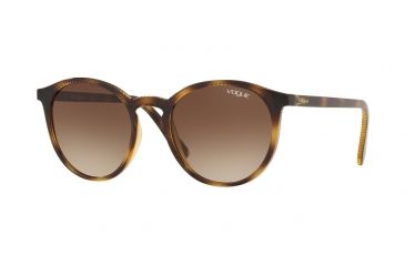 Image of Vogue VO5215S Progressive Prescription Sunglasses, 51mm, Dark Havana, VO5215S-W65613-51-PRO