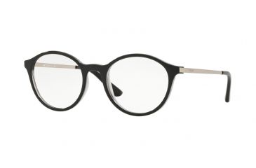 Image of Vogue VO5223 Eyeglass Frames 2385-50 - Top Black/transparent Grey Frame