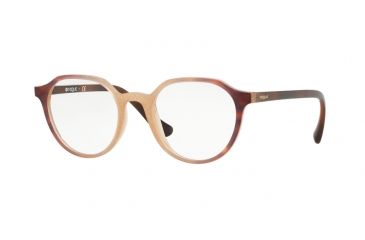 Image of Vogue VO5226 Bifocal Prescription Eyeglasses 2639-50 - Opal Beige Glitter Grad Havana Frame