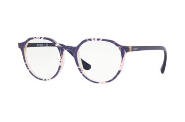 Image of Vogue VO5226 Bifocal Prescription Eyeglasses, 48mm, Top Blue/Text Pink Yellow Tr, VO5226-2696-48-BI