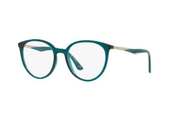 Image of Vogue VO5232 Progressive Prescription Eyeglasses, 50mm, Transparent Green, VO5232-2678-50-PRO