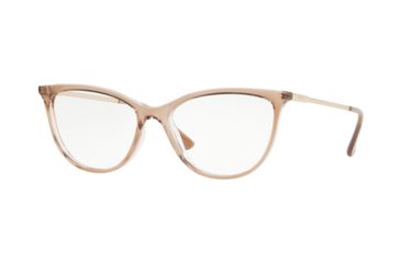 Image of Vogue VO5239 Eyeglass Frames 2735-52 - Top Brown/Crystal