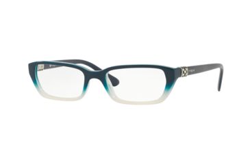 Image of Vogue VO5241B Progressive Prescription Eyeglasses 2668-50 - Top Blue Grad Opal White