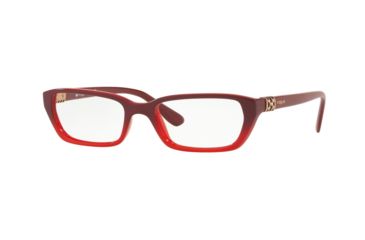 Image of Vogue VO5241B Progressive Prescription Eyeglasses 2669-50 - Top Red Gradient Opal Coral